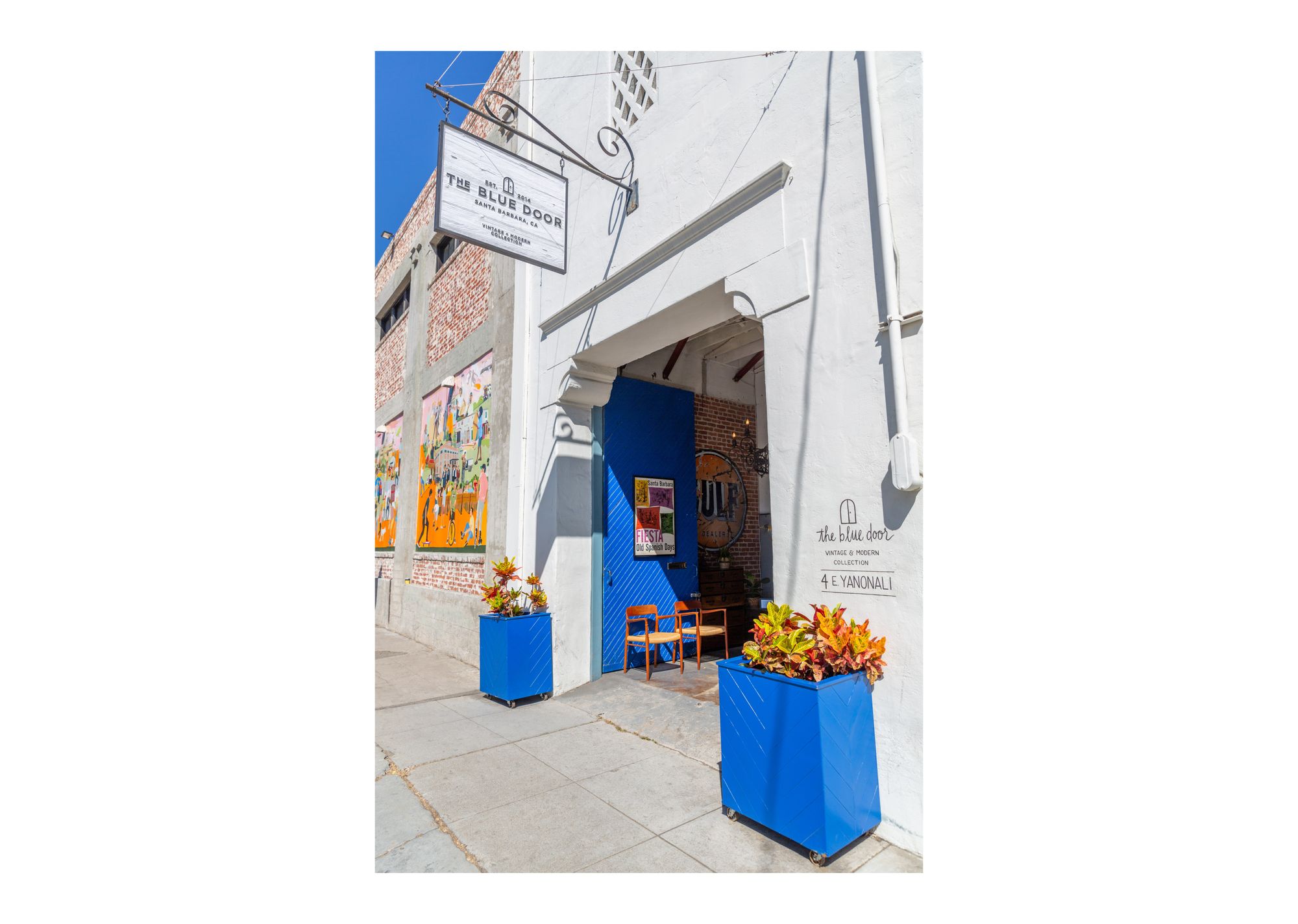 Curated Vintage Store - The Blue Door