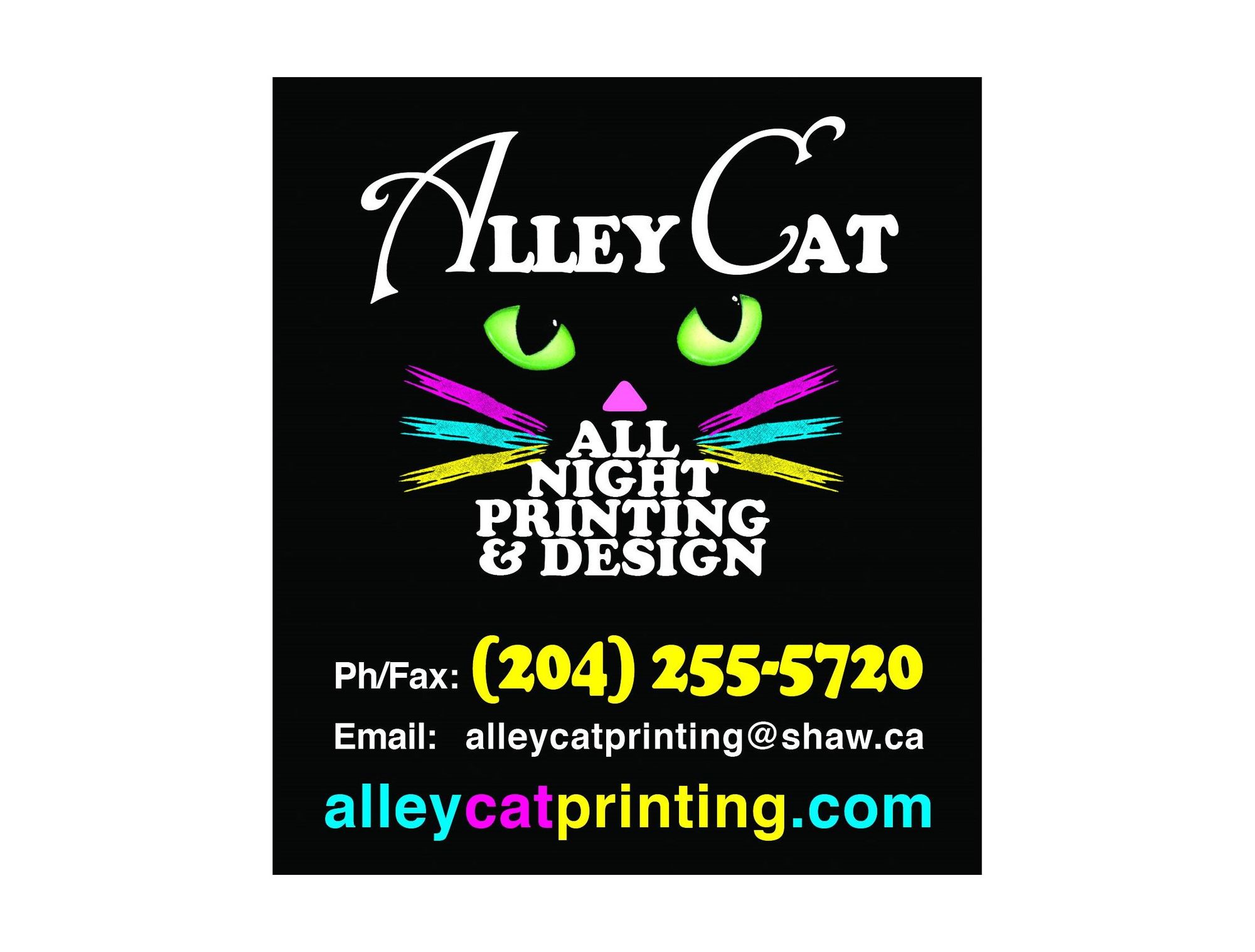 Alley Cat All Night Printing & Design - Kim Palmer
