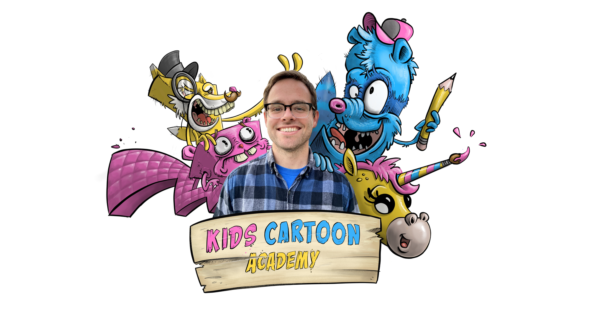 Child's Passion for Drawing Cartoons - Kids Cartoon Academy