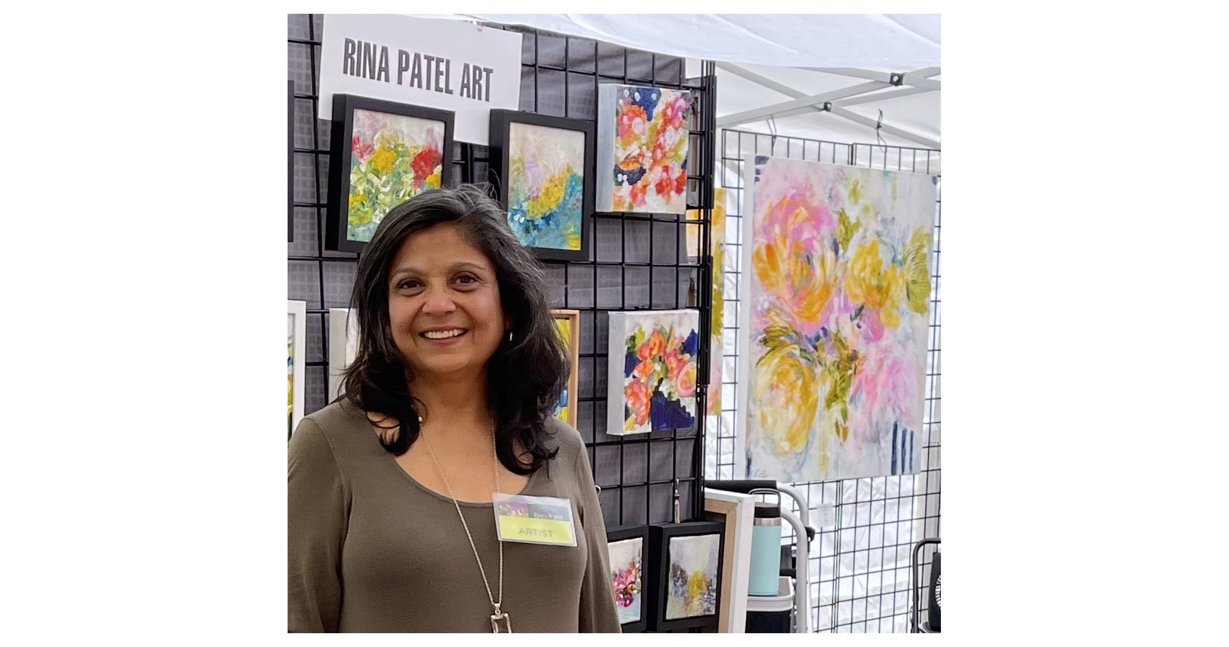 Vibrant and Joyful Paintings - Rina Patel Art