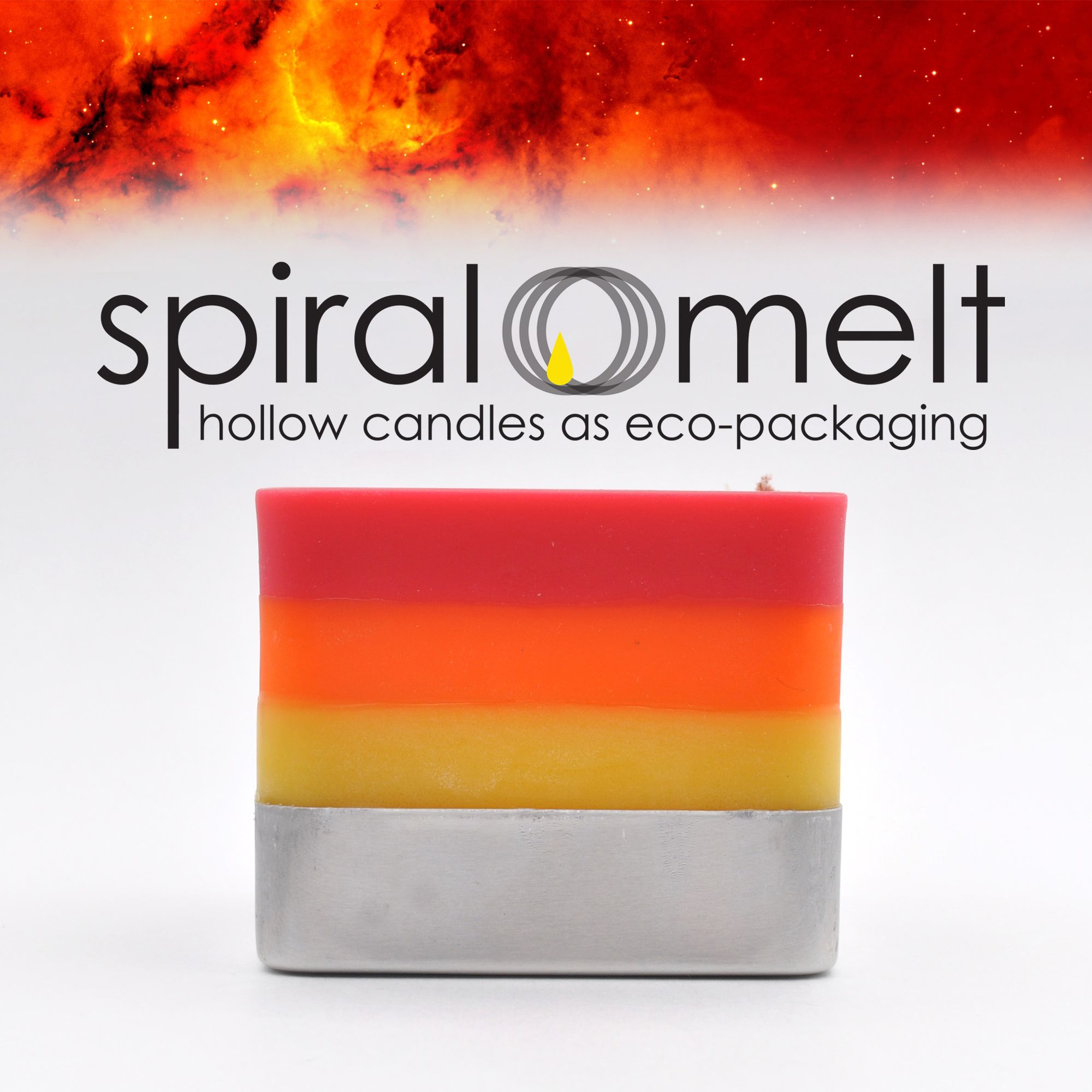 The Most Amazing Spiral Candle - Spiral Melt