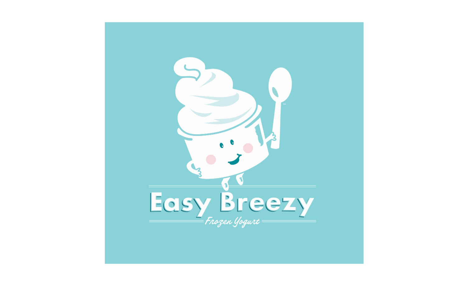 The Creamiest and Healthiest Frozen Yogurt  - Easy Breezy